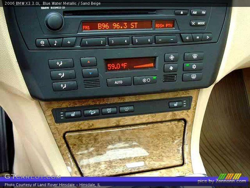 Blue Water Metallic / Sand Beige 2006 BMW X3 3.0i