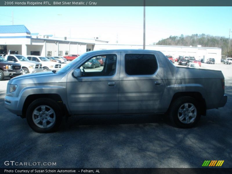 Billet Silver Metallic / Gray 2006 Honda Ridgeline RTL