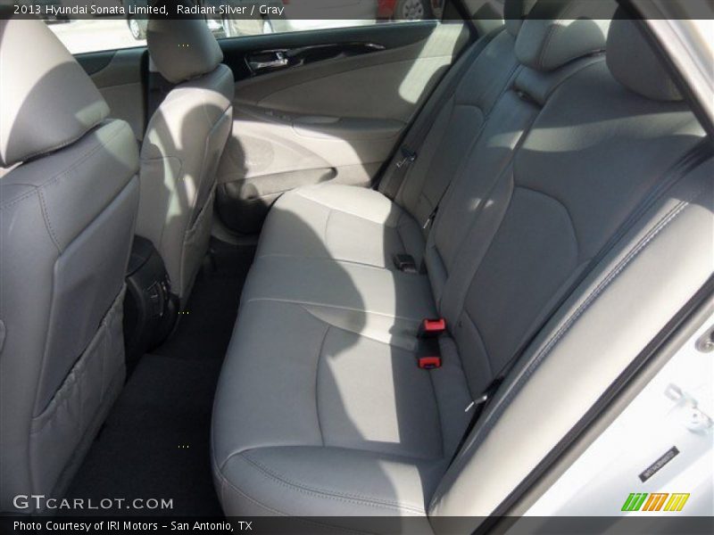 Radiant Silver / Gray 2013 Hyundai Sonata Limited
