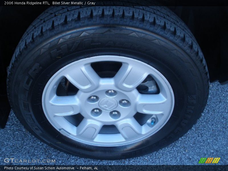 Billet Silver Metallic / Gray 2006 Honda Ridgeline RTL