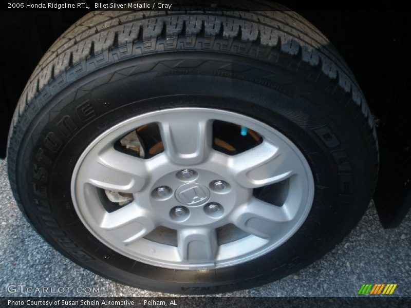 Billet Silver Metallic / Gray 2006 Honda Ridgeline RTL