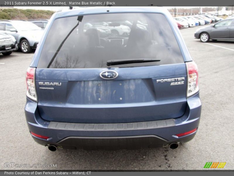 Marine Blue Metallic / Black 2011 Subaru Forester 2.5 X Limited