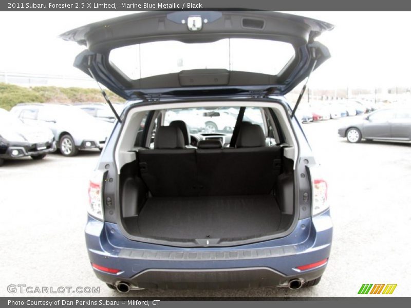 Marine Blue Metallic / Black 2011 Subaru Forester 2.5 X Limited