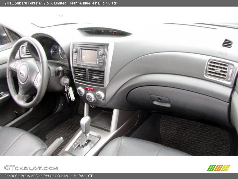 Marine Blue Metallic / Black 2011 Subaru Forester 2.5 X Limited