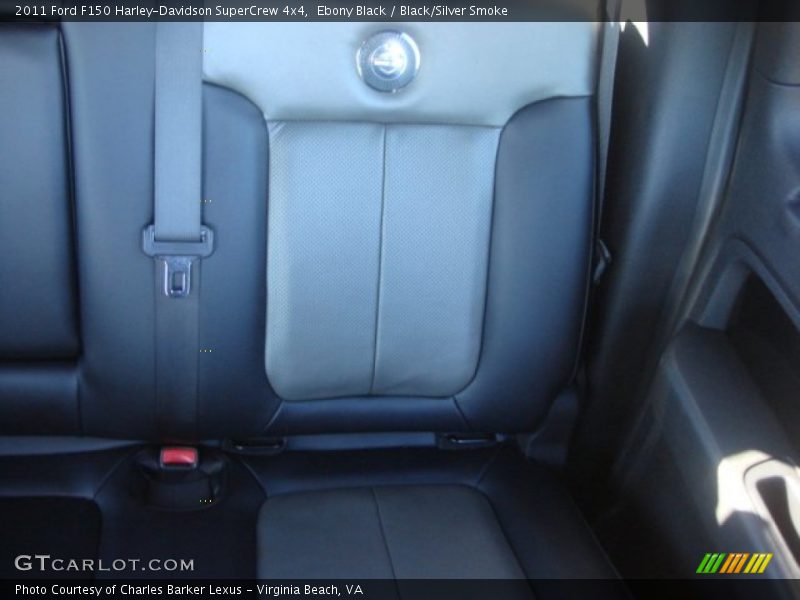 Ebony Black / Black/Silver Smoke 2011 Ford F150 Harley-Davidson SuperCrew 4x4