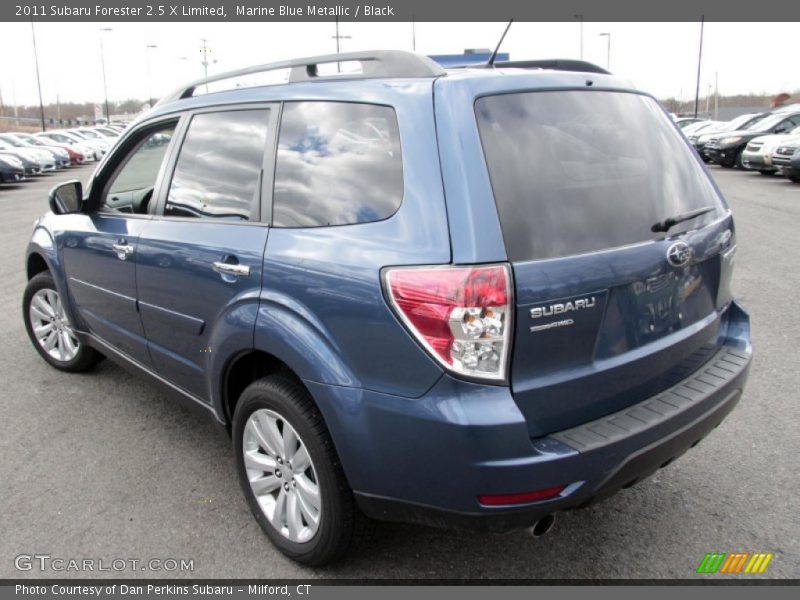 Marine Blue Metallic / Black 2011 Subaru Forester 2.5 X Limited
