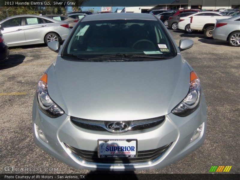 Silver / Gray 2013 Hyundai Elantra GLS