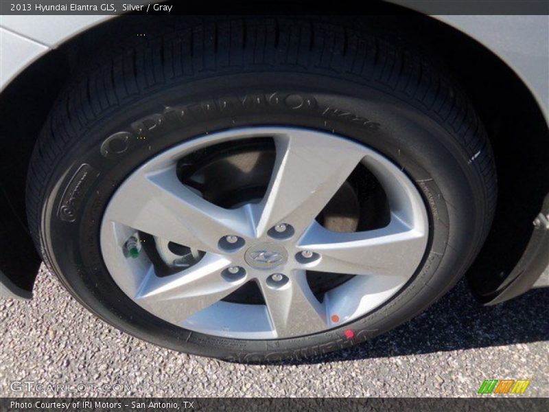 Silver / Gray 2013 Hyundai Elantra GLS