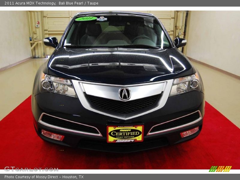 Bali Blue Pearl / Taupe 2011 Acura MDX Technology
