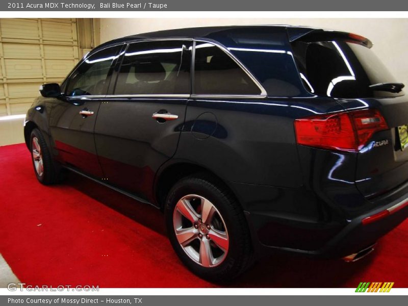 Bali Blue Pearl / Taupe 2011 Acura MDX Technology