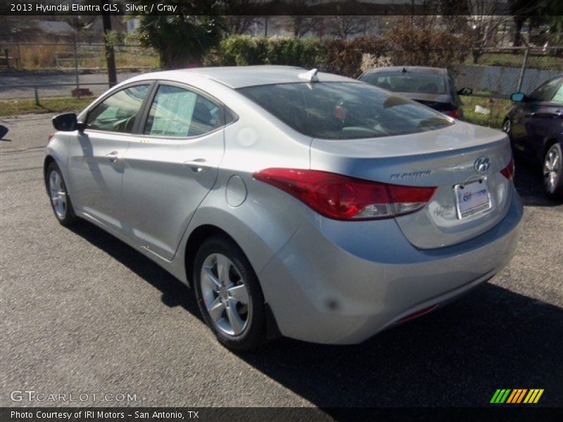 Silver / Gray 2013 Hyundai Elantra GLS