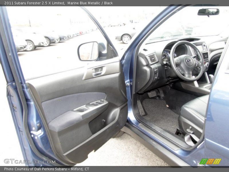 Marine Blue Metallic / Black 2011 Subaru Forester 2.5 X Limited