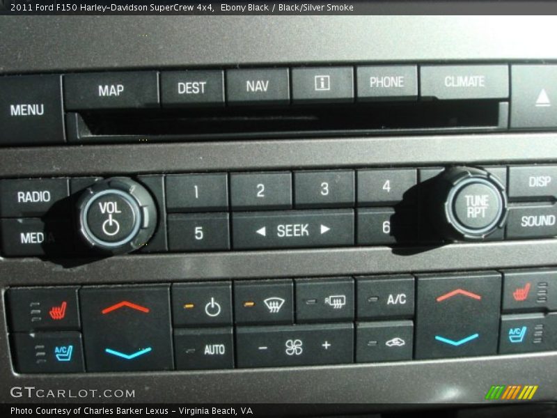 Controls of 2011 F150 Harley-Davidson SuperCrew 4x4