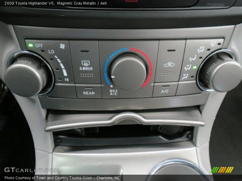 Magnetic Gray Metallic / Ash 2009 Toyota Highlander V6