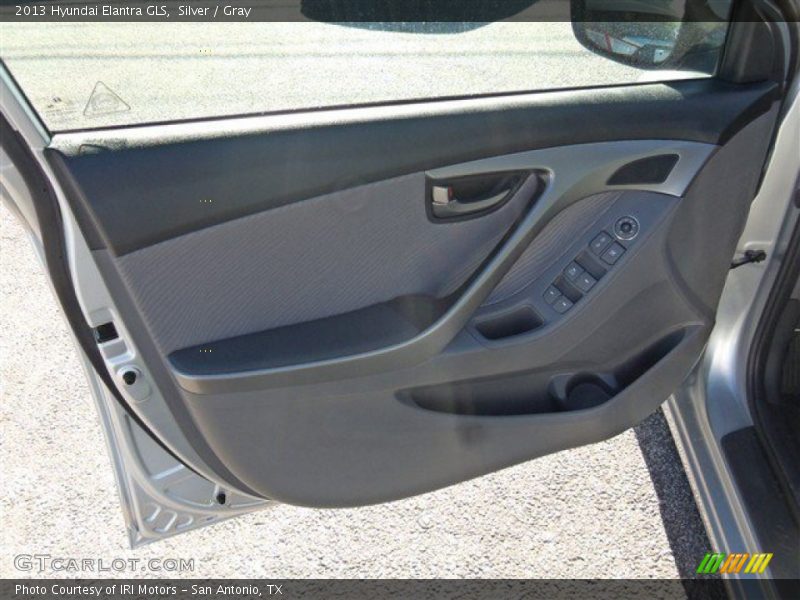 Silver / Gray 2013 Hyundai Elantra GLS