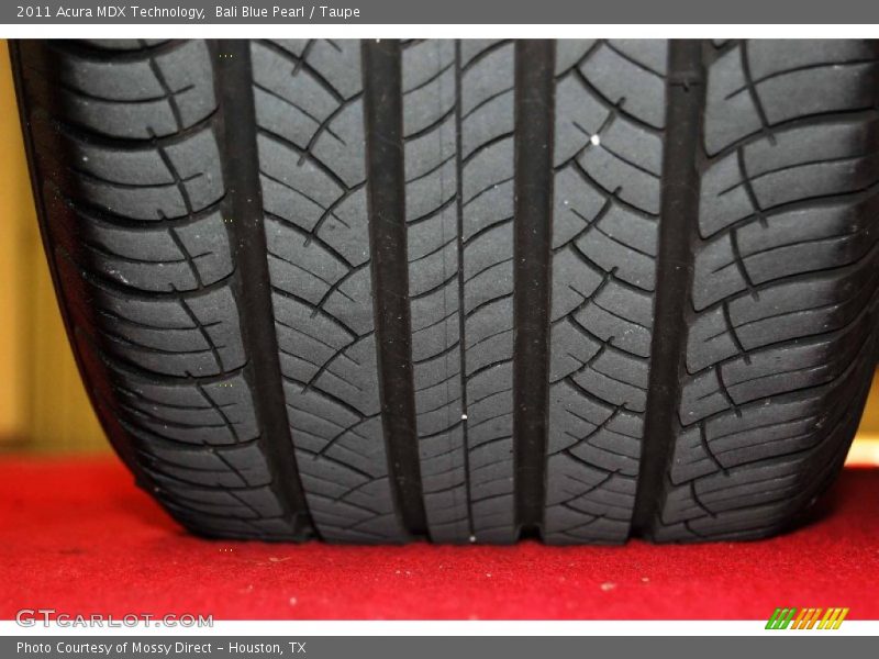 Bali Blue Pearl / Taupe 2011 Acura MDX Technology