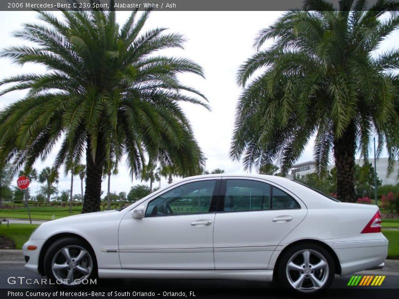 Alabaster White / Ash 2006 Mercedes-Benz C 230 Sport