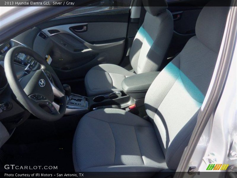 Silver / Gray 2013 Hyundai Elantra GLS