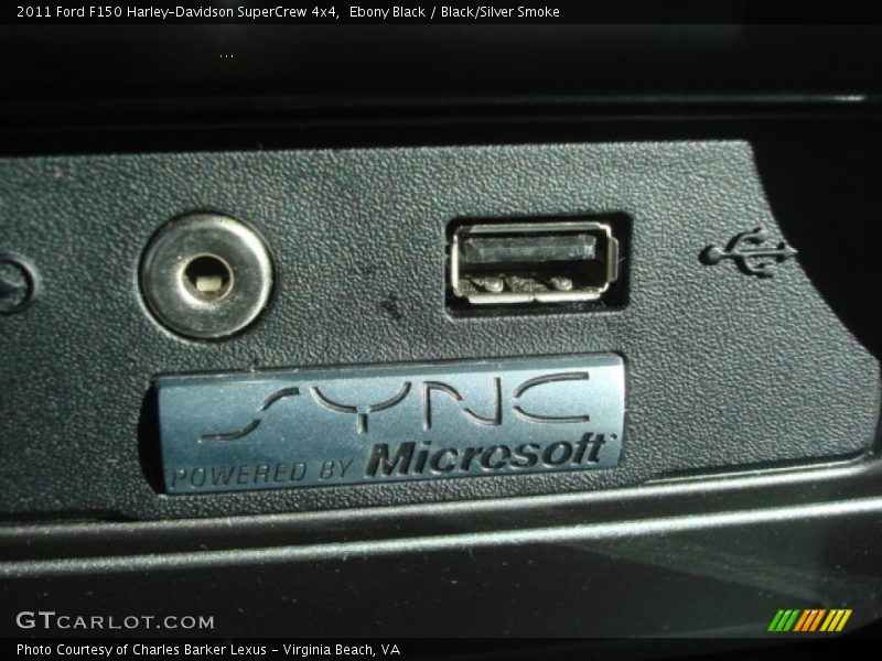 Ebony Black / Black/Silver Smoke 2011 Ford F150 Harley-Davidson SuperCrew 4x4