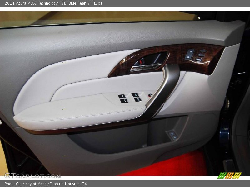Bali Blue Pearl / Taupe 2011 Acura MDX Technology