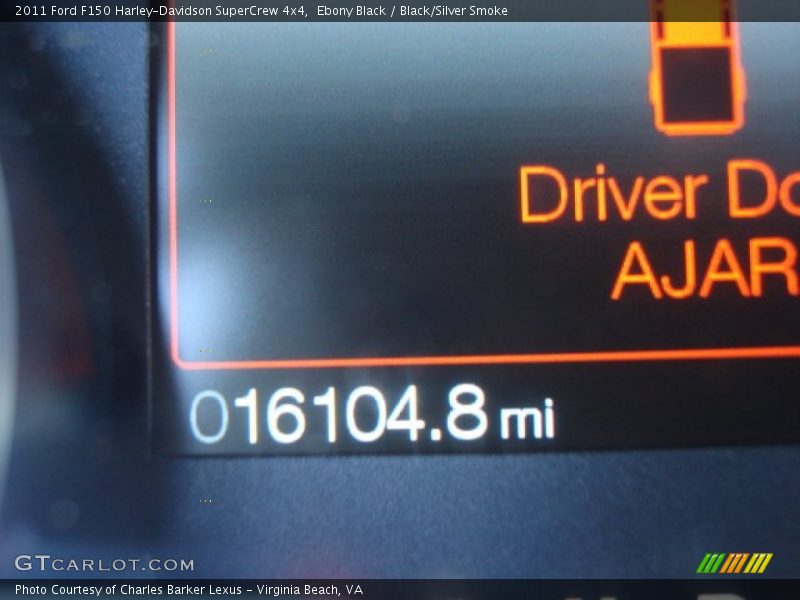 Ebony Black / Black/Silver Smoke 2011 Ford F150 Harley-Davidson SuperCrew 4x4