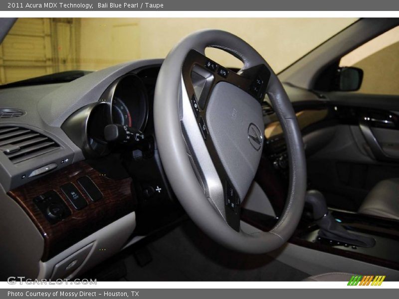 Bali Blue Pearl / Taupe 2011 Acura MDX Technology