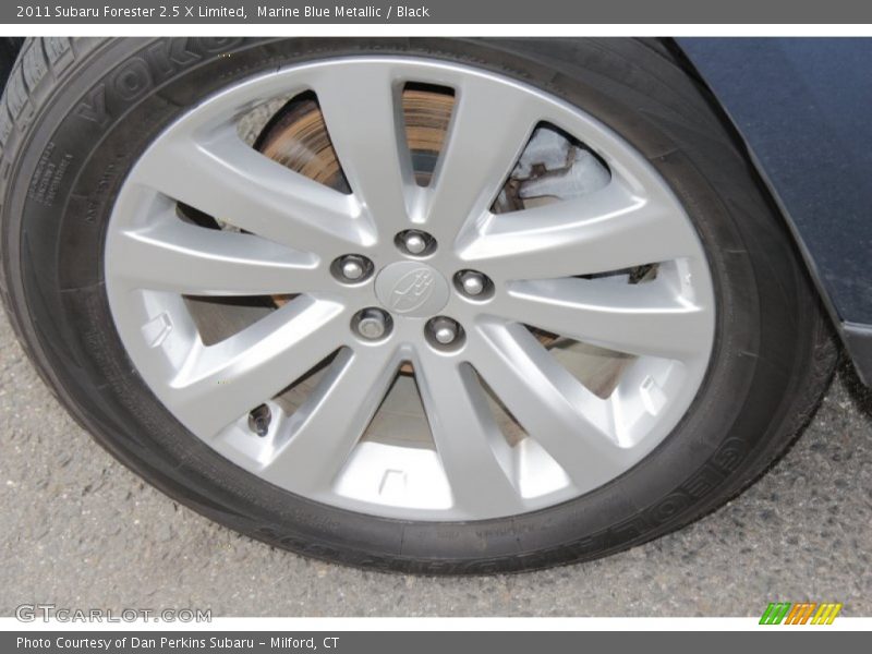 Marine Blue Metallic / Black 2011 Subaru Forester 2.5 X Limited