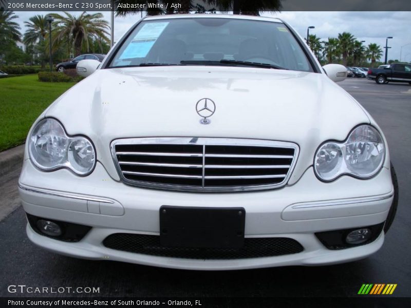 Alabaster White / Ash 2006 Mercedes-Benz C 230 Sport