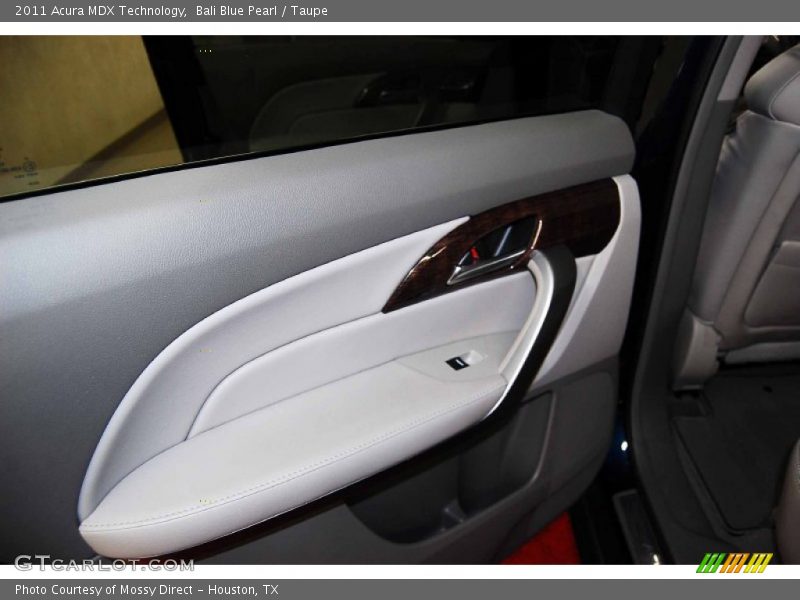 Bali Blue Pearl / Taupe 2011 Acura MDX Technology