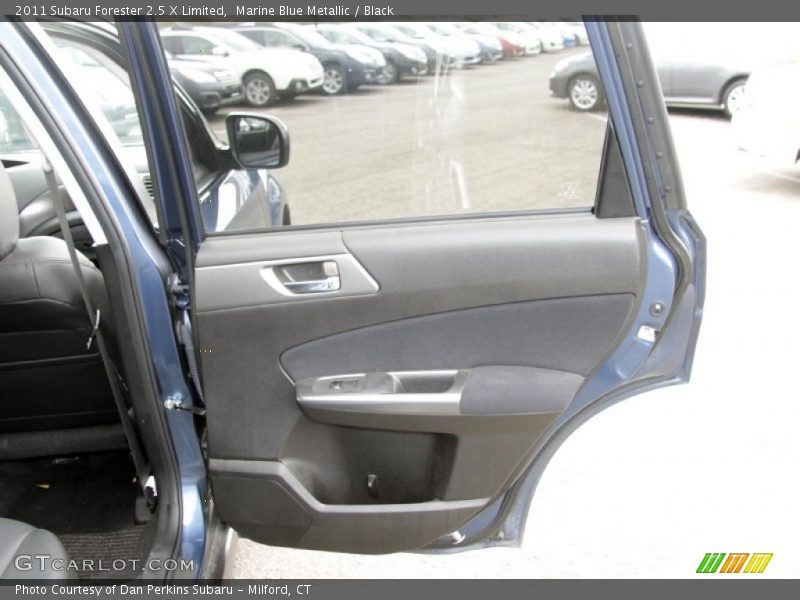 Marine Blue Metallic / Black 2011 Subaru Forester 2.5 X Limited