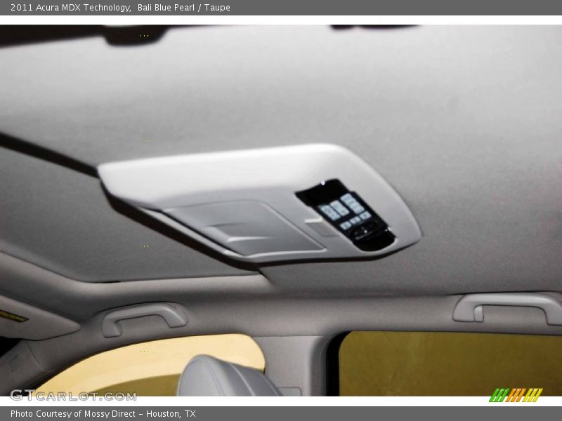 Bali Blue Pearl / Taupe 2011 Acura MDX Technology