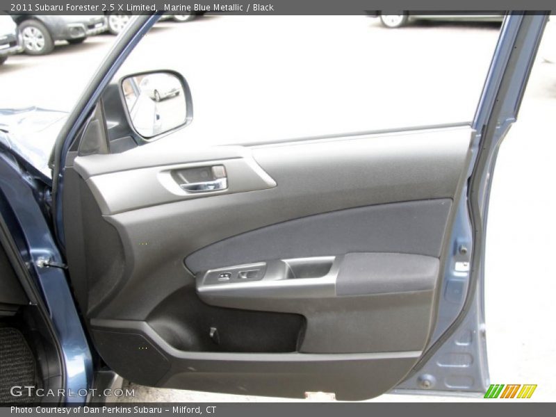 Marine Blue Metallic / Black 2011 Subaru Forester 2.5 X Limited