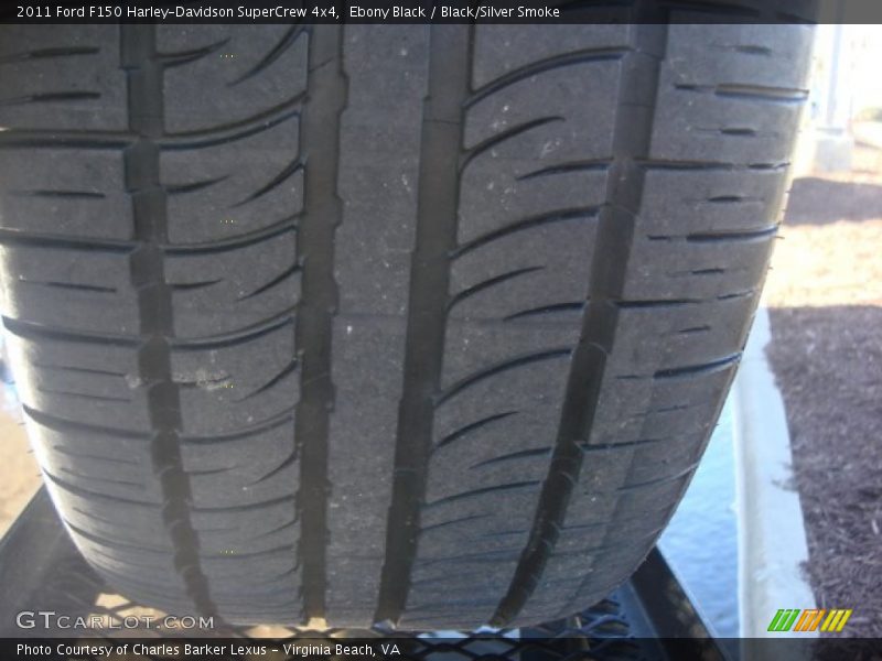 Ebony Black / Black/Silver Smoke 2011 Ford F150 Harley-Davidson SuperCrew 4x4