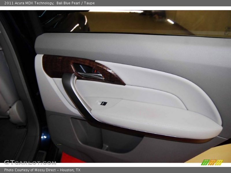 Bali Blue Pearl / Taupe 2011 Acura MDX Technology