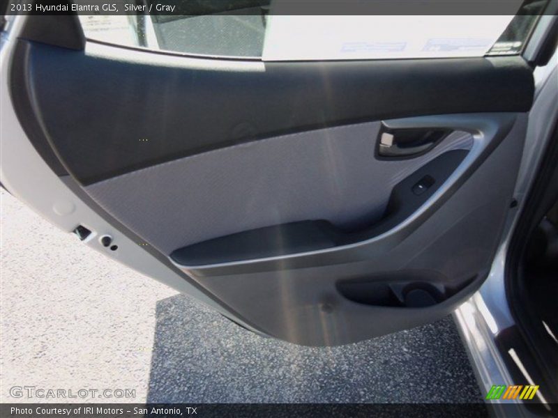 Silver / Gray 2013 Hyundai Elantra GLS