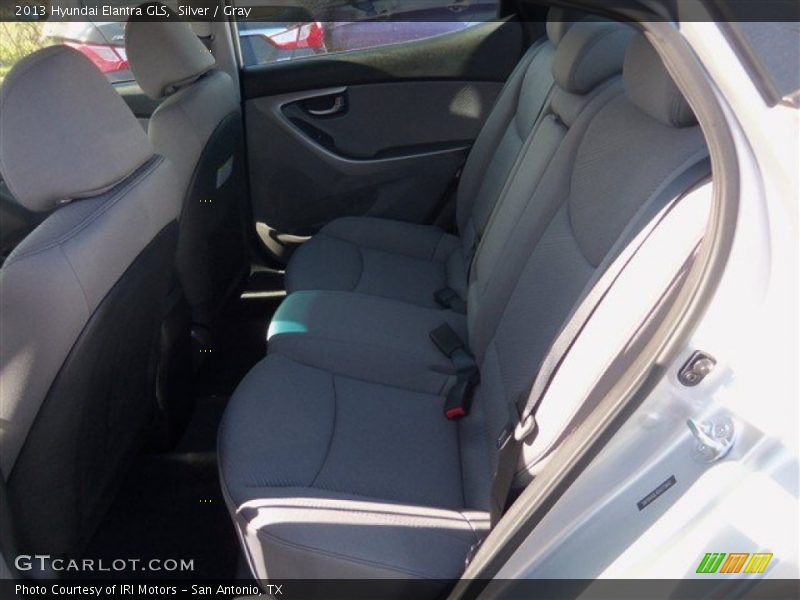 Silver / Gray 2013 Hyundai Elantra GLS