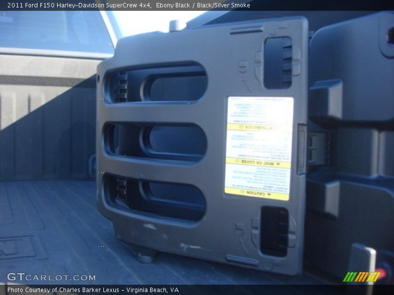 Ebony Black / Black/Silver Smoke 2011 Ford F150 Harley-Davidson SuperCrew 4x4