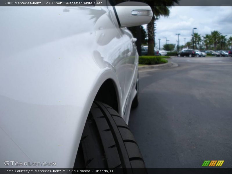 Alabaster White / Ash 2006 Mercedes-Benz C 230 Sport