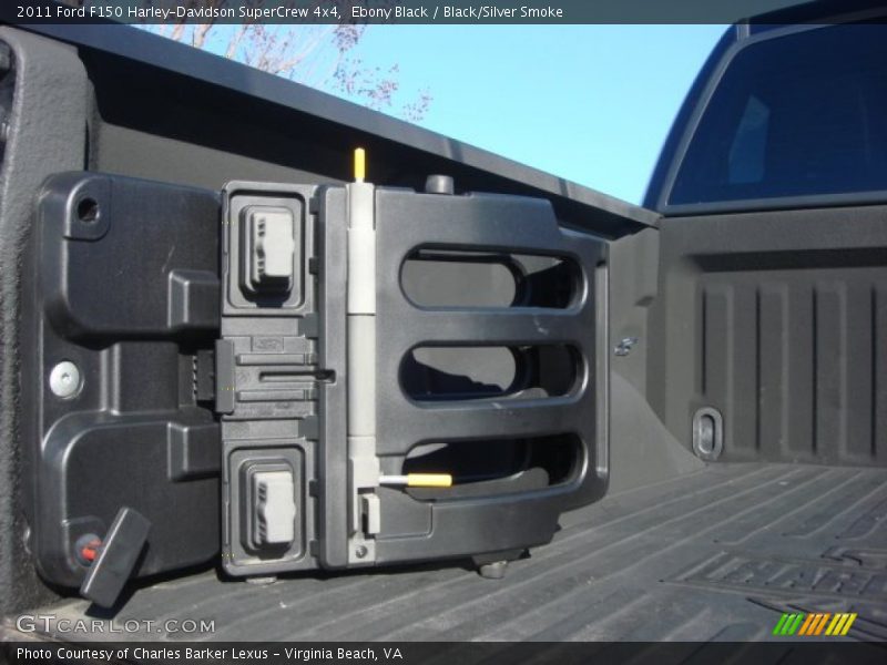 Ebony Black / Black/Silver Smoke 2011 Ford F150 Harley-Davidson SuperCrew 4x4