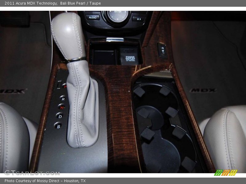 Bali Blue Pearl / Taupe 2011 Acura MDX Technology