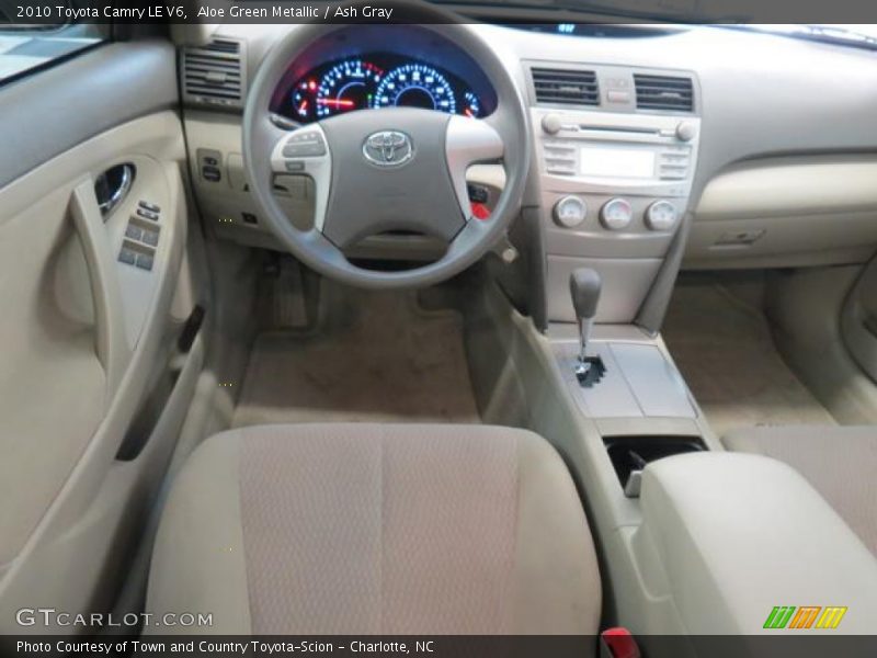 Aloe Green Metallic / Ash Gray 2010 Toyota Camry LE V6
