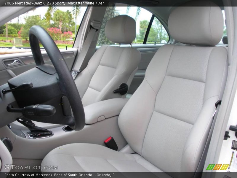 Alabaster White / Ash 2006 Mercedes-Benz C 230 Sport