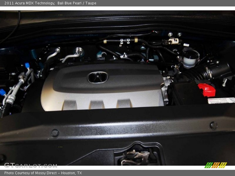 Bali Blue Pearl / Taupe 2011 Acura MDX Technology