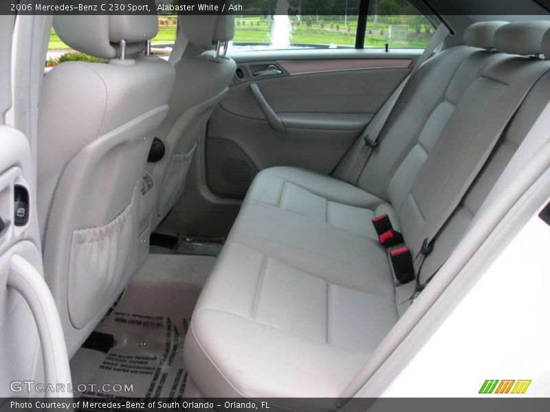 Alabaster White / Ash 2006 Mercedes-Benz C 230 Sport