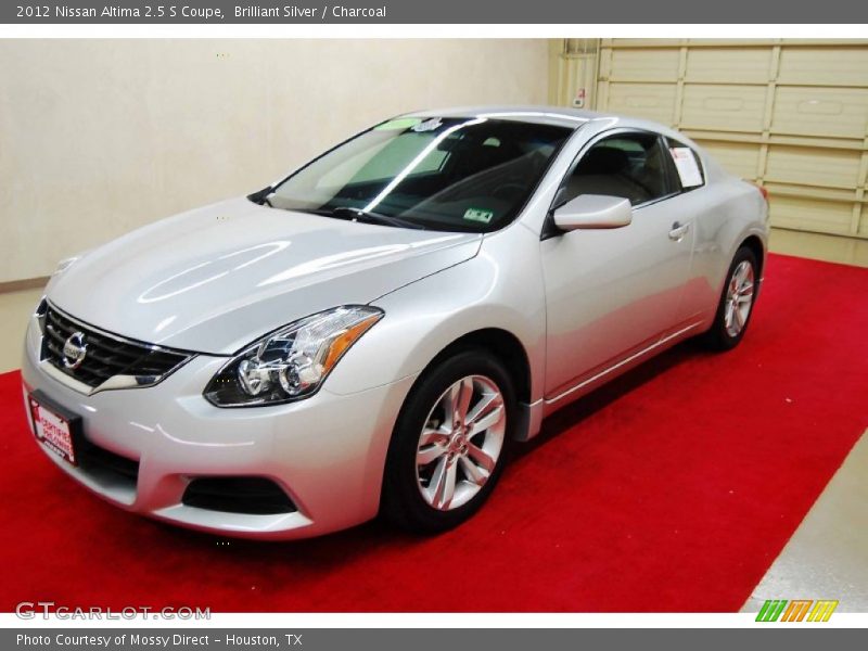 Brilliant Silver / Charcoal 2012 Nissan Altima 2.5 S Coupe