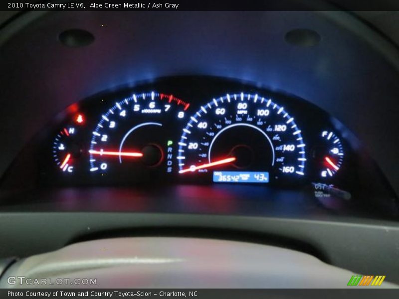 Aloe Green Metallic / Ash Gray 2010 Toyota Camry LE V6