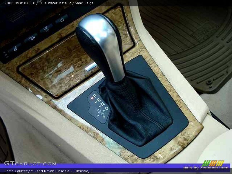 Blue Water Metallic / Sand Beige 2006 BMW X3 3.0i