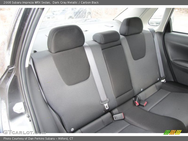 Dark Gray Metallic / Carbon Black 2008 Subaru Impreza WRX Sedan