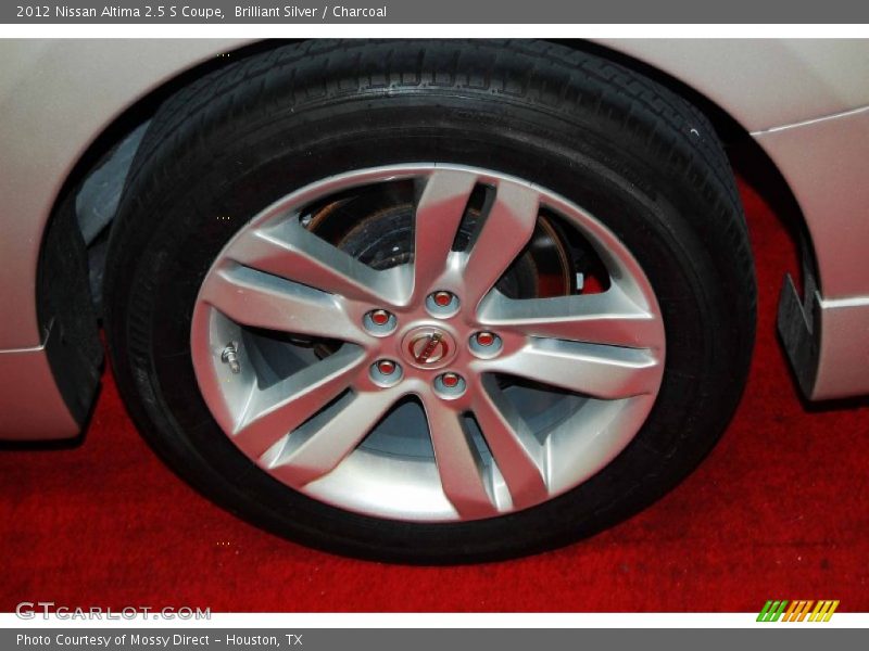 Brilliant Silver / Charcoal 2012 Nissan Altima 2.5 S Coupe