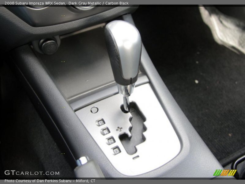 Dark Gray Metallic / Carbon Black 2008 Subaru Impreza WRX Sedan